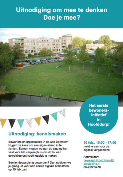 Uitnodiging kennismaking herinrichting schapenveldje Bornholm